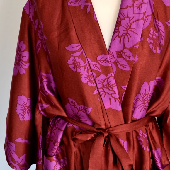 Zara floral kimono/robe - Picture 4 of 4